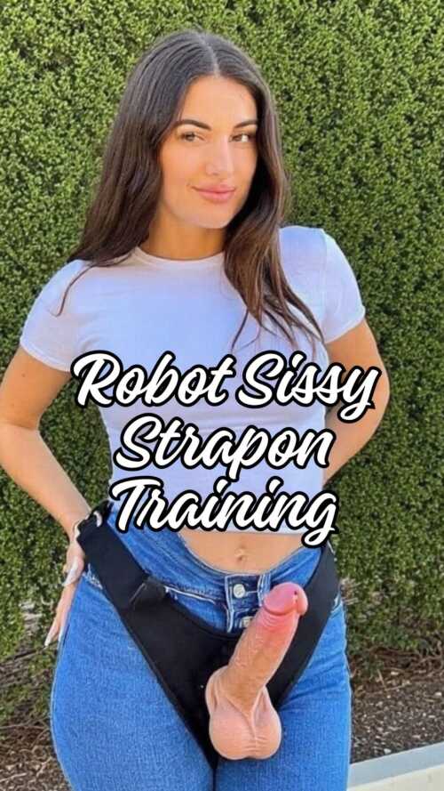 Robot Sissy Strapon Training