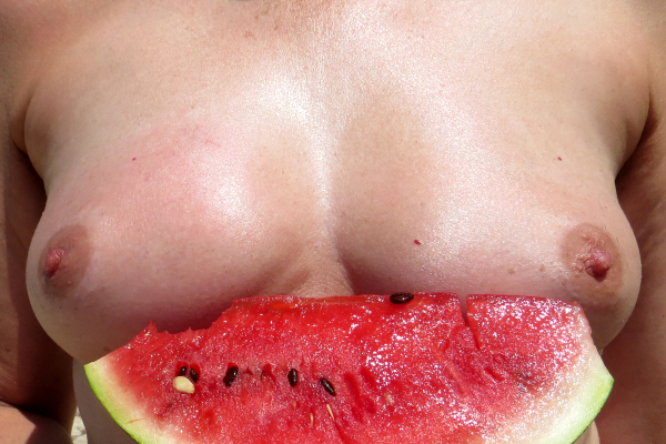 Modesty Ablaze Boobday Watermelon