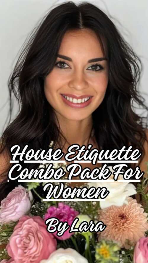 House Etiquette Combo Pack For Women