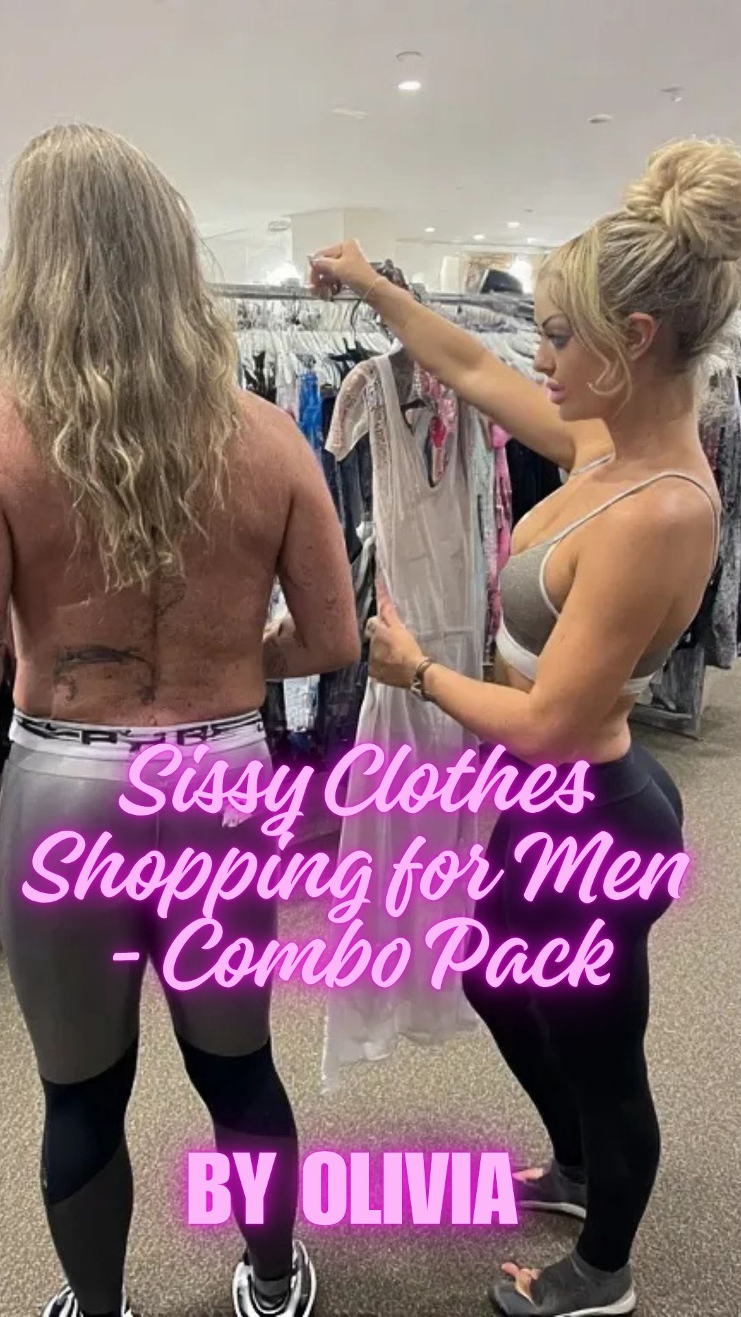Sissy Clothes Shopping for Men - Combo Pack 1 Sissy Clothes Shopping for Men - Combo Pack