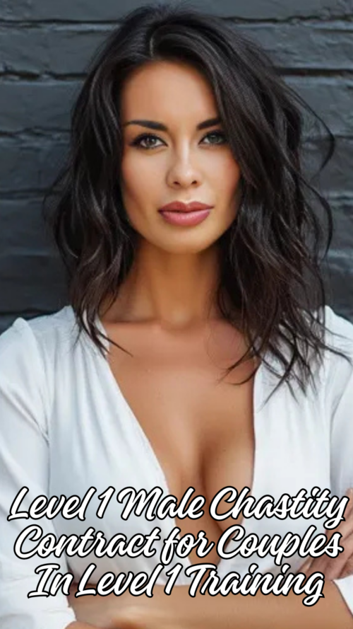 Level 1 Male Chastity Contract