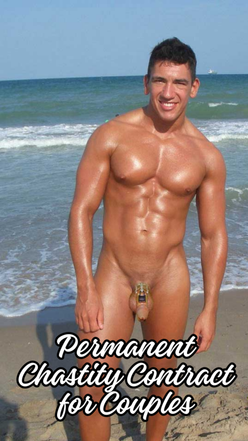 Permanent Chastity Contract – Lifetime Orgasm Ownership (Instant PDF Download)