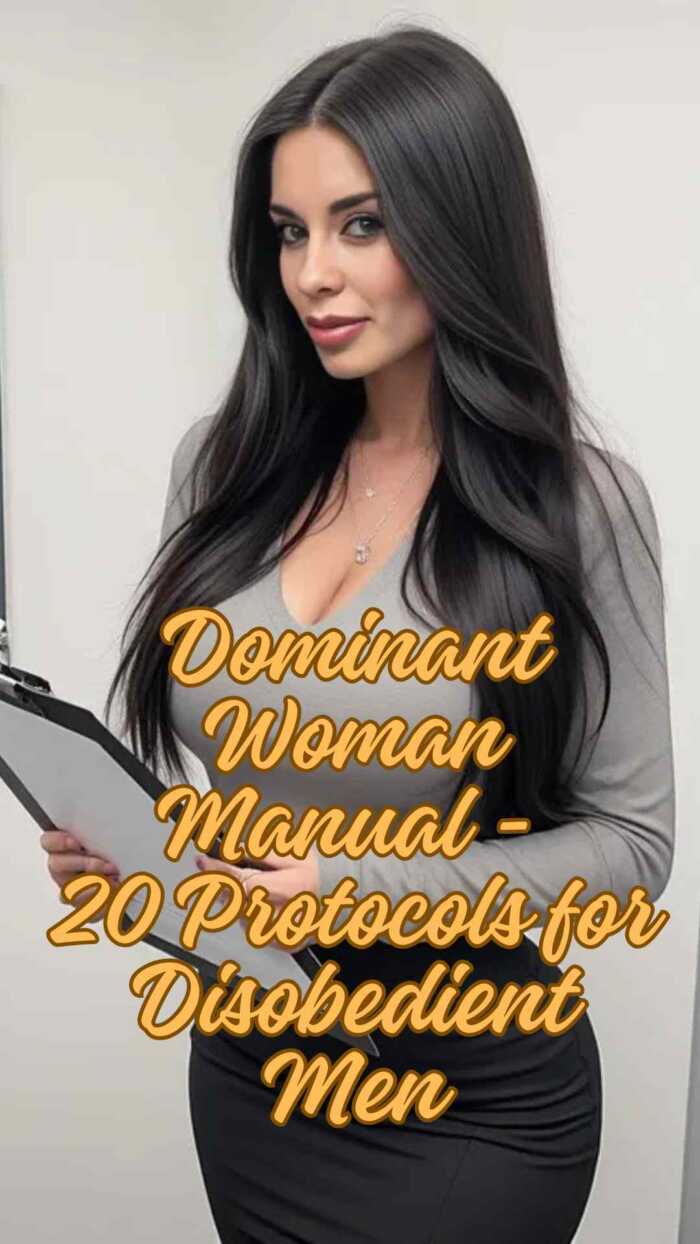 Dominant Woman Manual 20 Protocols for Disobedient Men